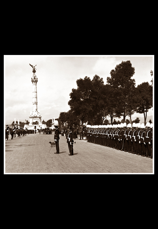 Inauguración del Ángel de la Independencia