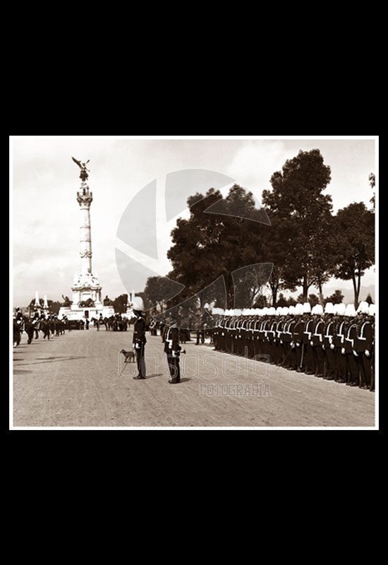 Inauguración del Ángel de la Independencia
