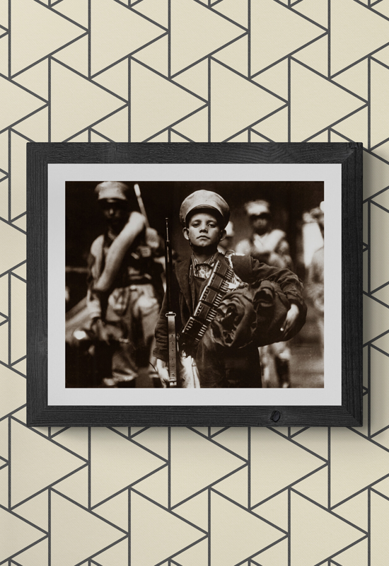 Niño soldado, joven soldado federal