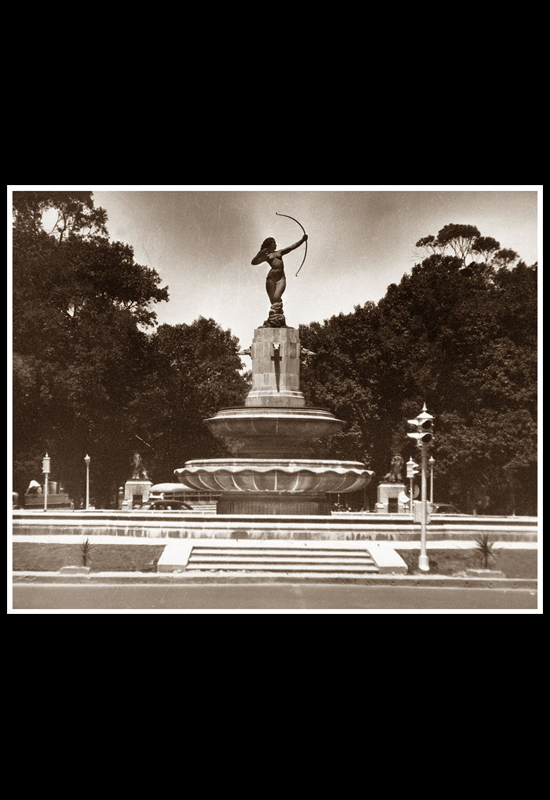 Fuente de la Diana Cazadora en Paseo de la Reforma