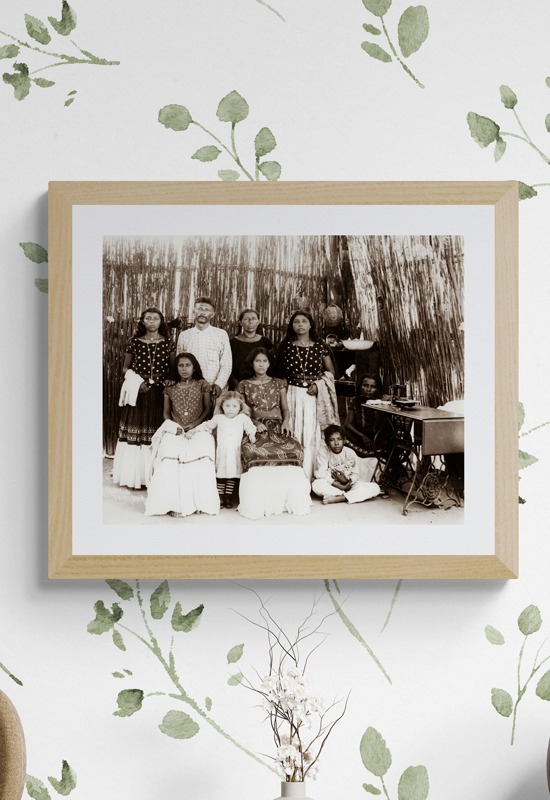 Una familia de Tehuantepec