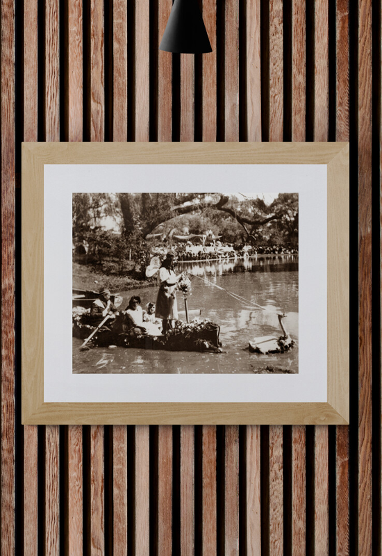 Inauguración del Lago de Chapultepec