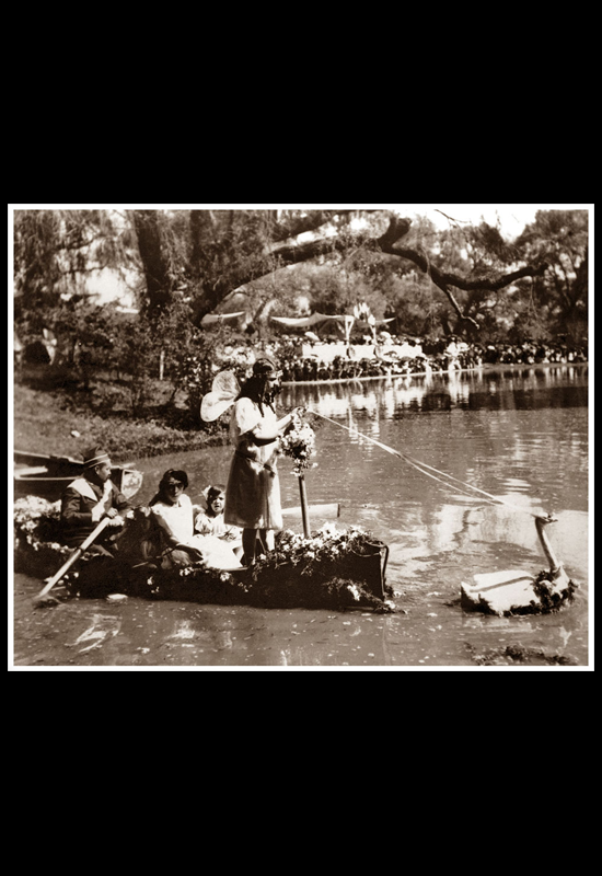 Inauguración del Lago de Chapultepec