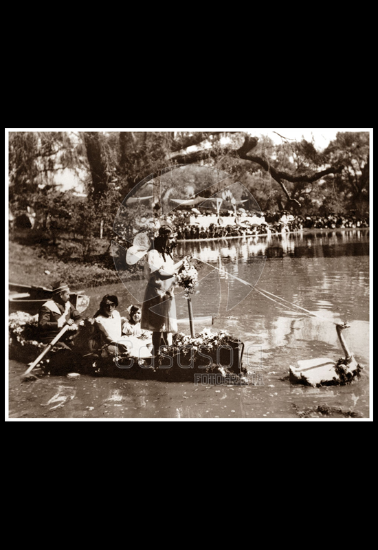 Inauguración del Lago de Chapultepec