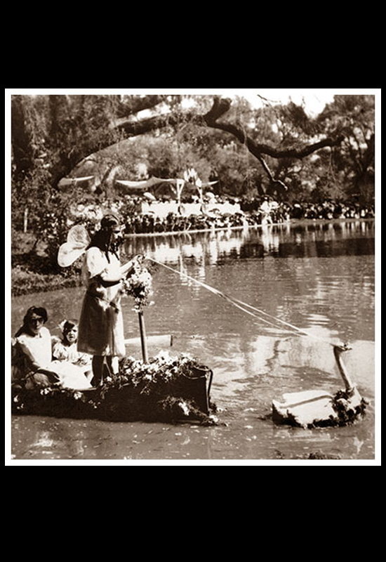 Inauguración del Lago de Chapultepec