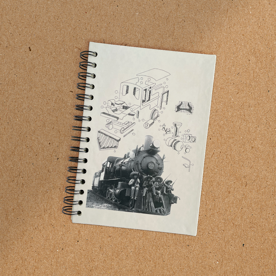 Libreta Movimiento agrupado fotografía intervenida Casasola Fotografía