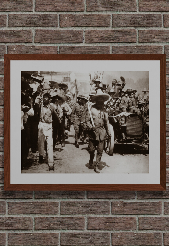 Francisco I. Madero entrando a Cuernavaca