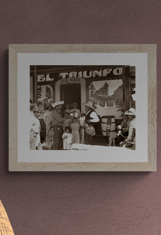 Pulquería "El Triunfo" en el barrio de Santa Anita