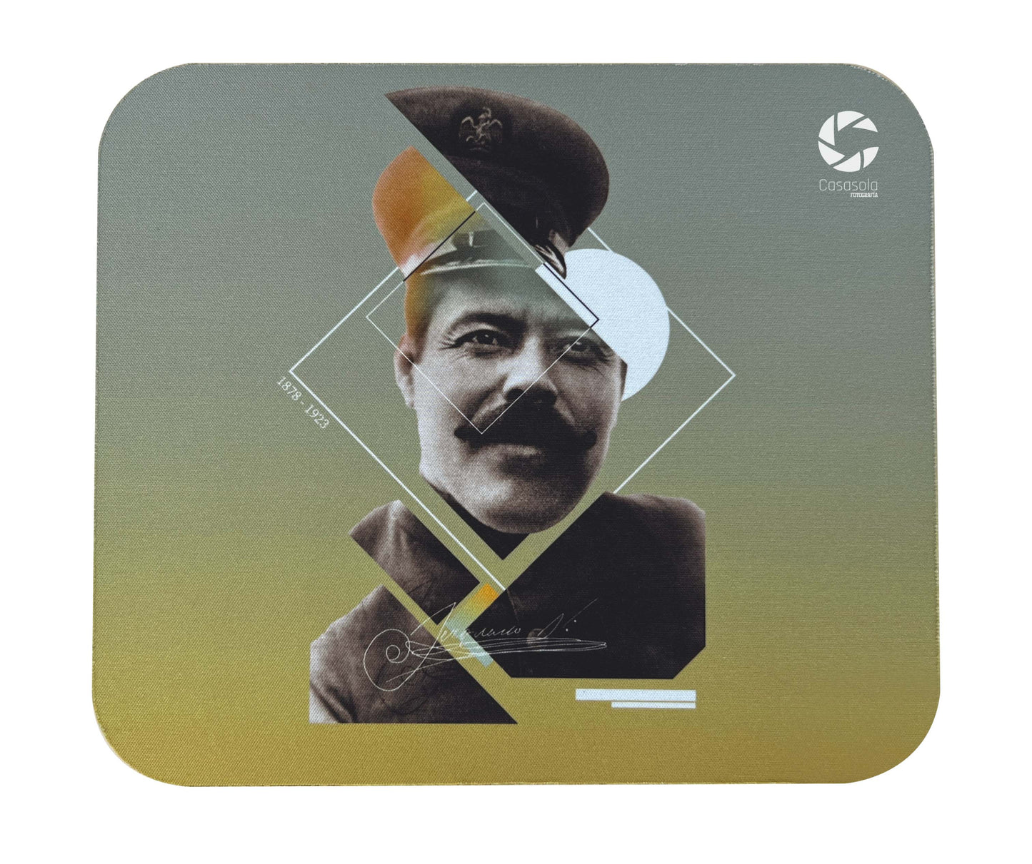 Mouse pad Rango icónico fotografía intervenida Casasola fotografía