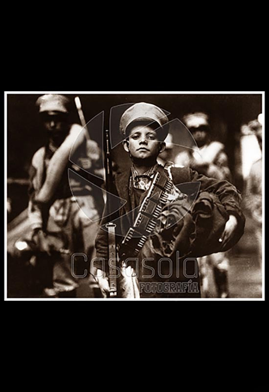 Niño soldado, joven soldado federal