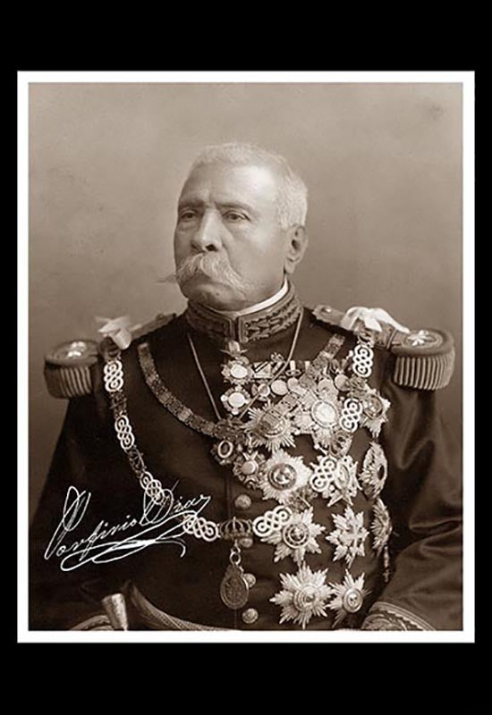Retrato del Presidente Porfirio Díaz