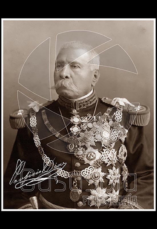 Retrato del Presidente Porfirio Díaz