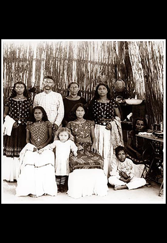 Una familia de Tehuantepec