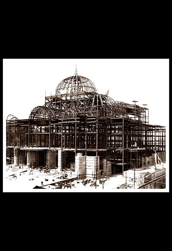 Estructura del Palacio de Bellas Artes