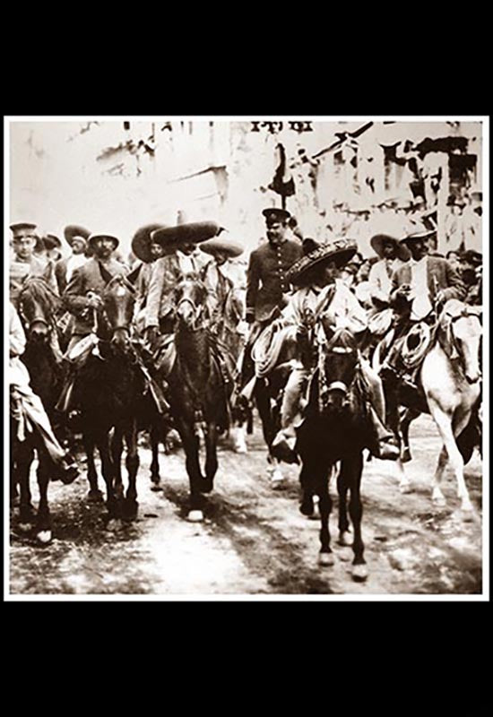 Grales. Villa y Zapata entrando a la ciudad de México