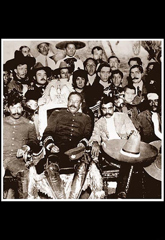 Grales. Francisco Villa y Emiliano Zapata en Palacio Nacional