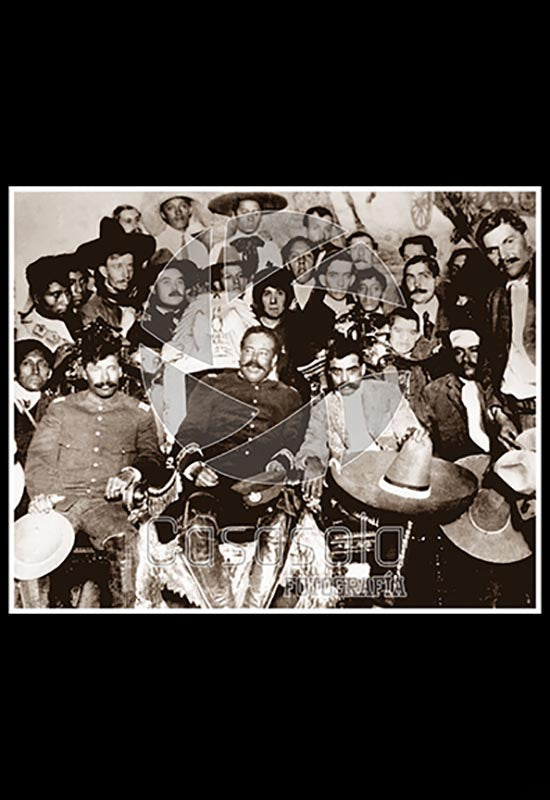 Grales. Francisco Villa y Emiliano Zapata en Palacio Nacional