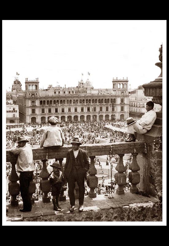 El Palacio Municipal visto desde la Catedral