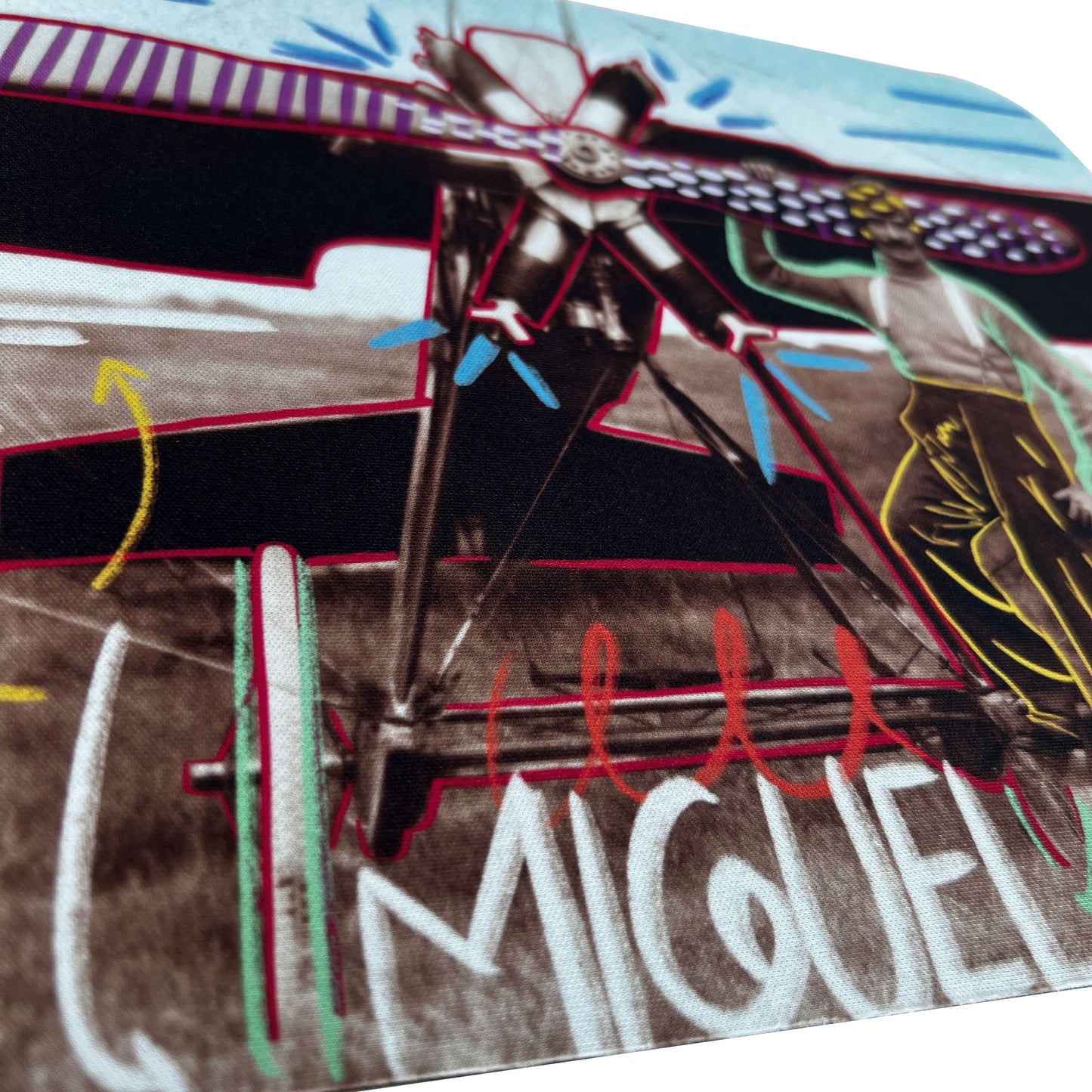 Mouse pad El escape de Miguel fotografía intervenida Casasola fotografía