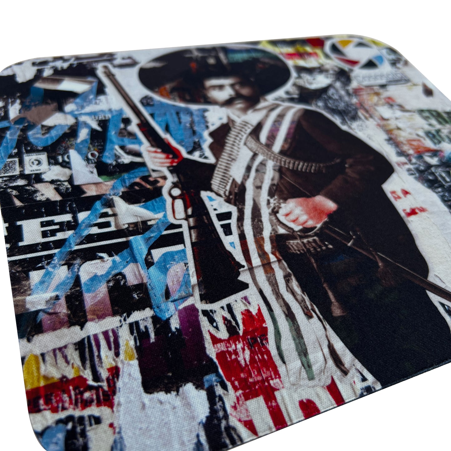 Mouse pad Protesta en Pedazos fotografía intervenida Casasola fotografía