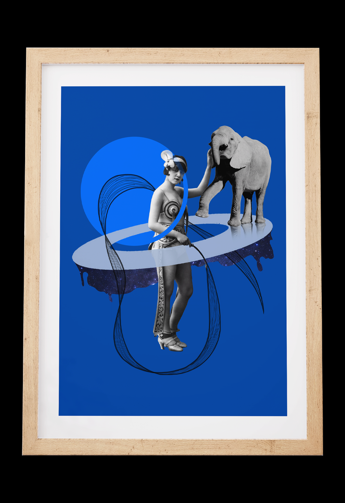 Marco Circo Abstracto fotografía intervenida Casasola fotografía