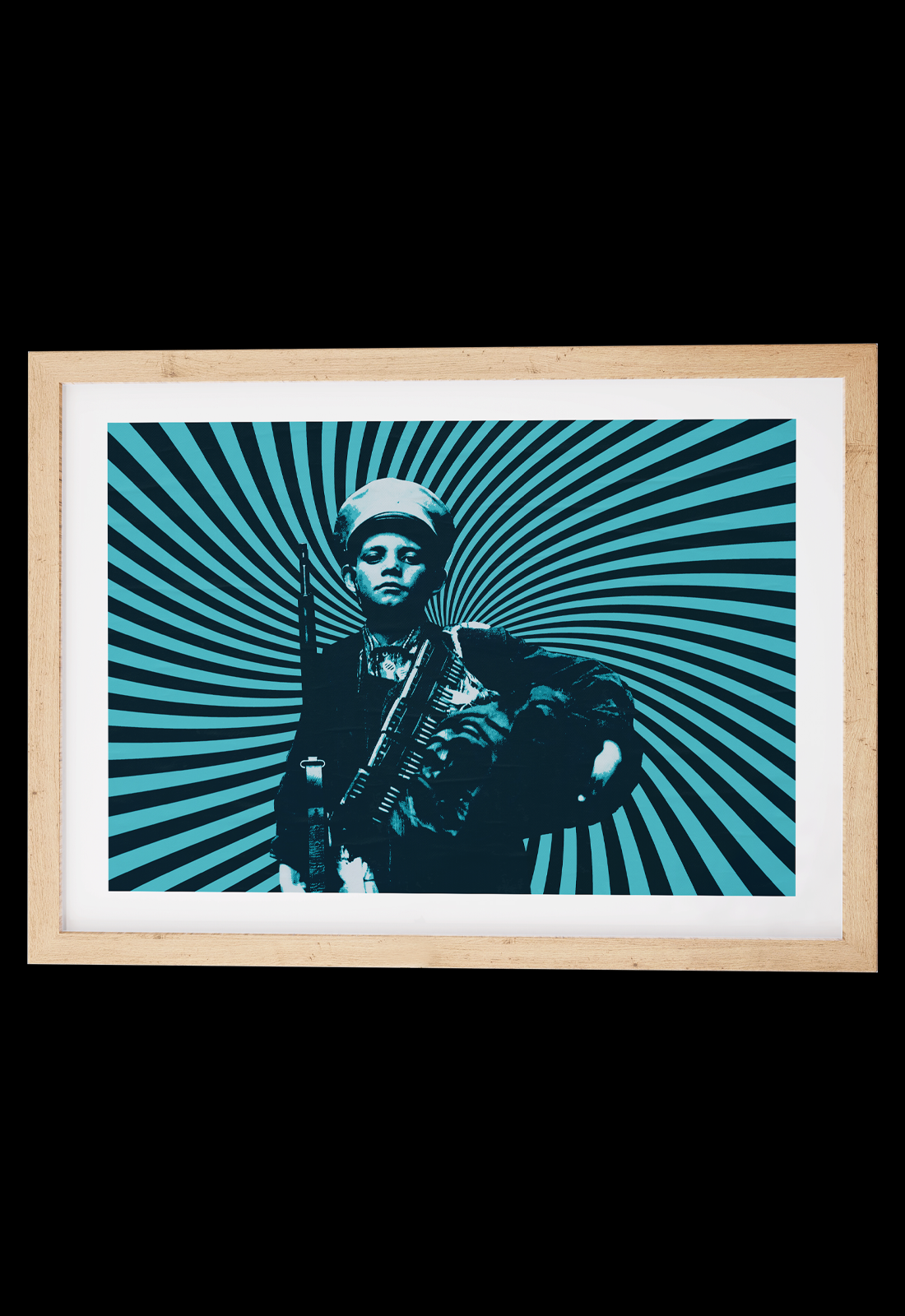 Marco Niño soldado fotografía intervenida Casasola fotografía