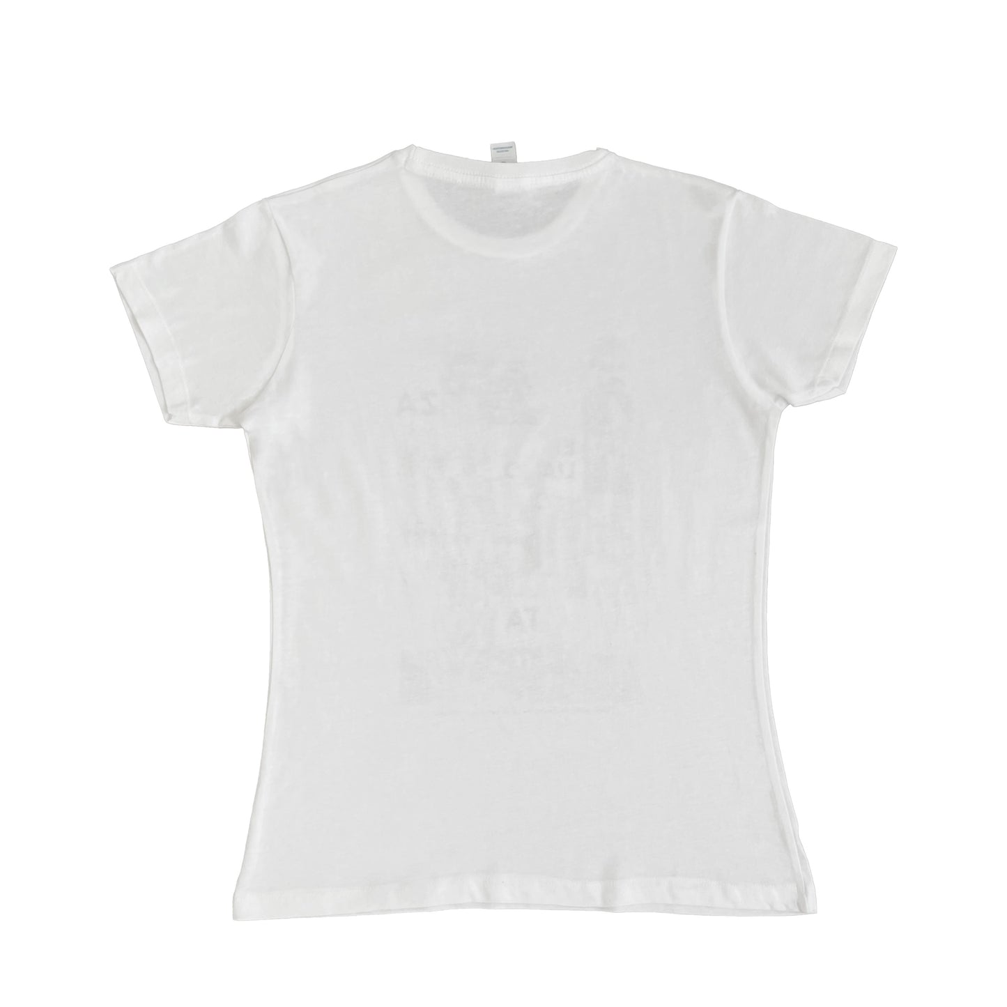 Playera Blanca Ilusión y Fantasía fotografía intervenida Casasola fotografía