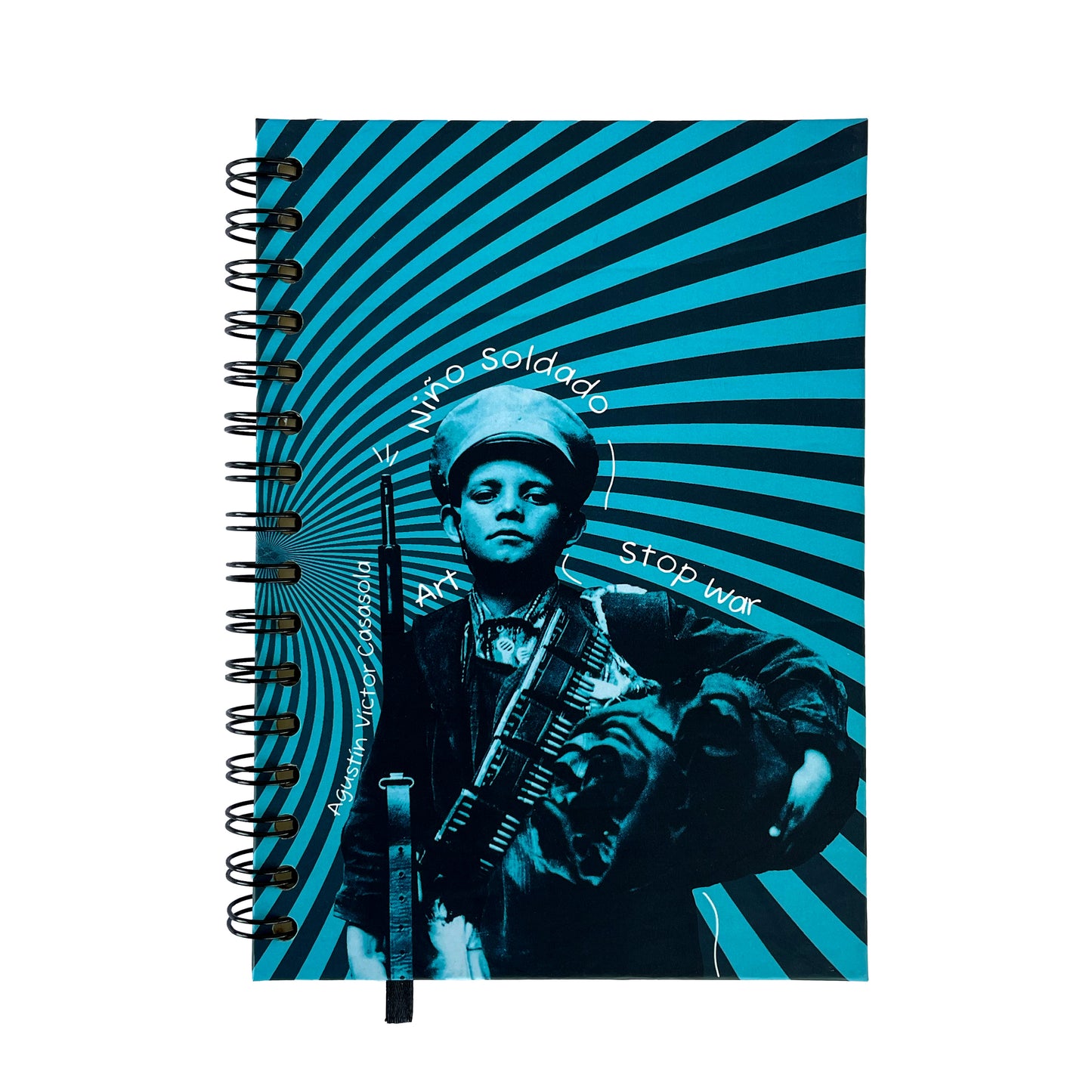 Libreta Niño Soldado fotografía intervenida Casasola Fotografía