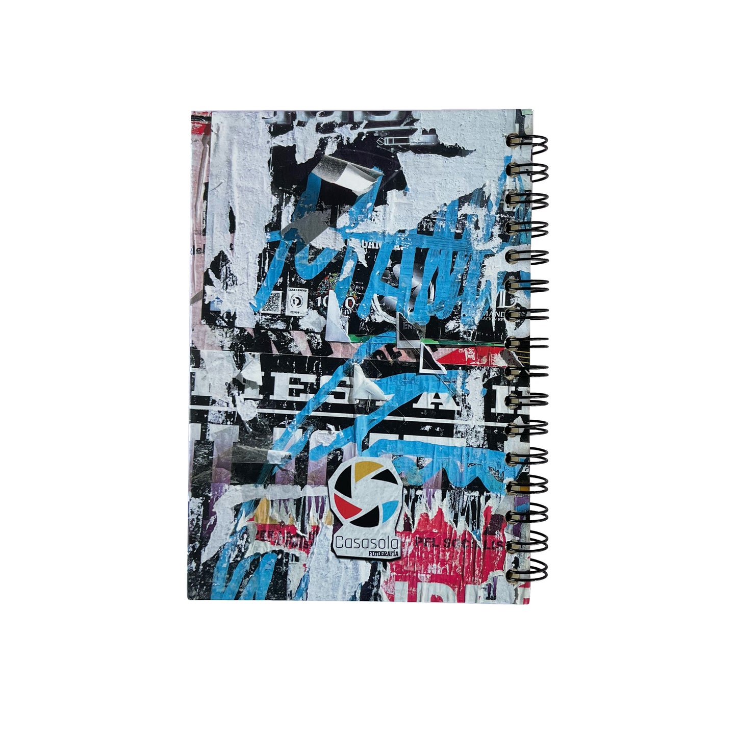 Libreta Protesta en pedazos fotografía intervenida Casasola Fotografía