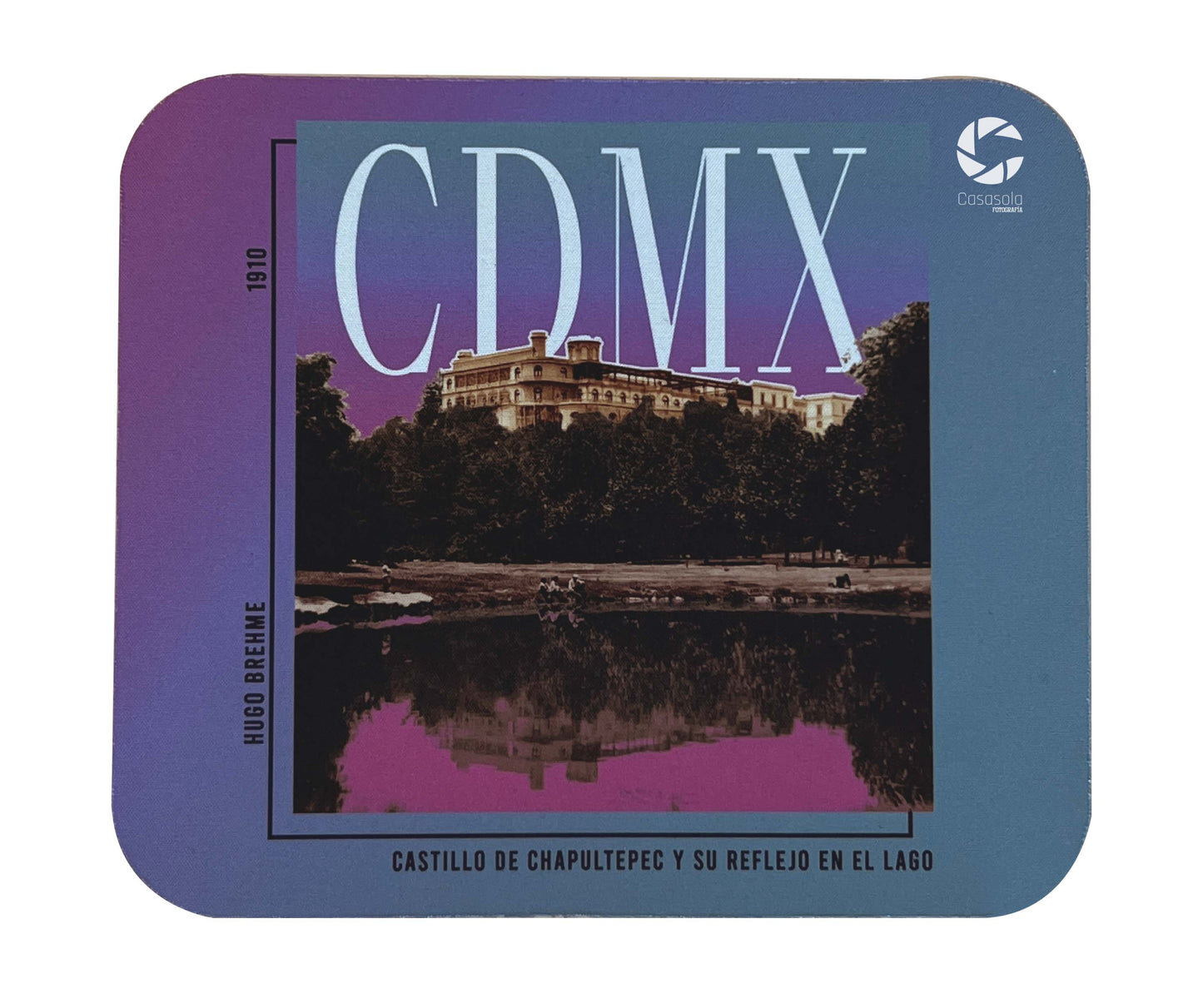 Mouse pad Chapultepec fotografía intervenida Casasola fotografía