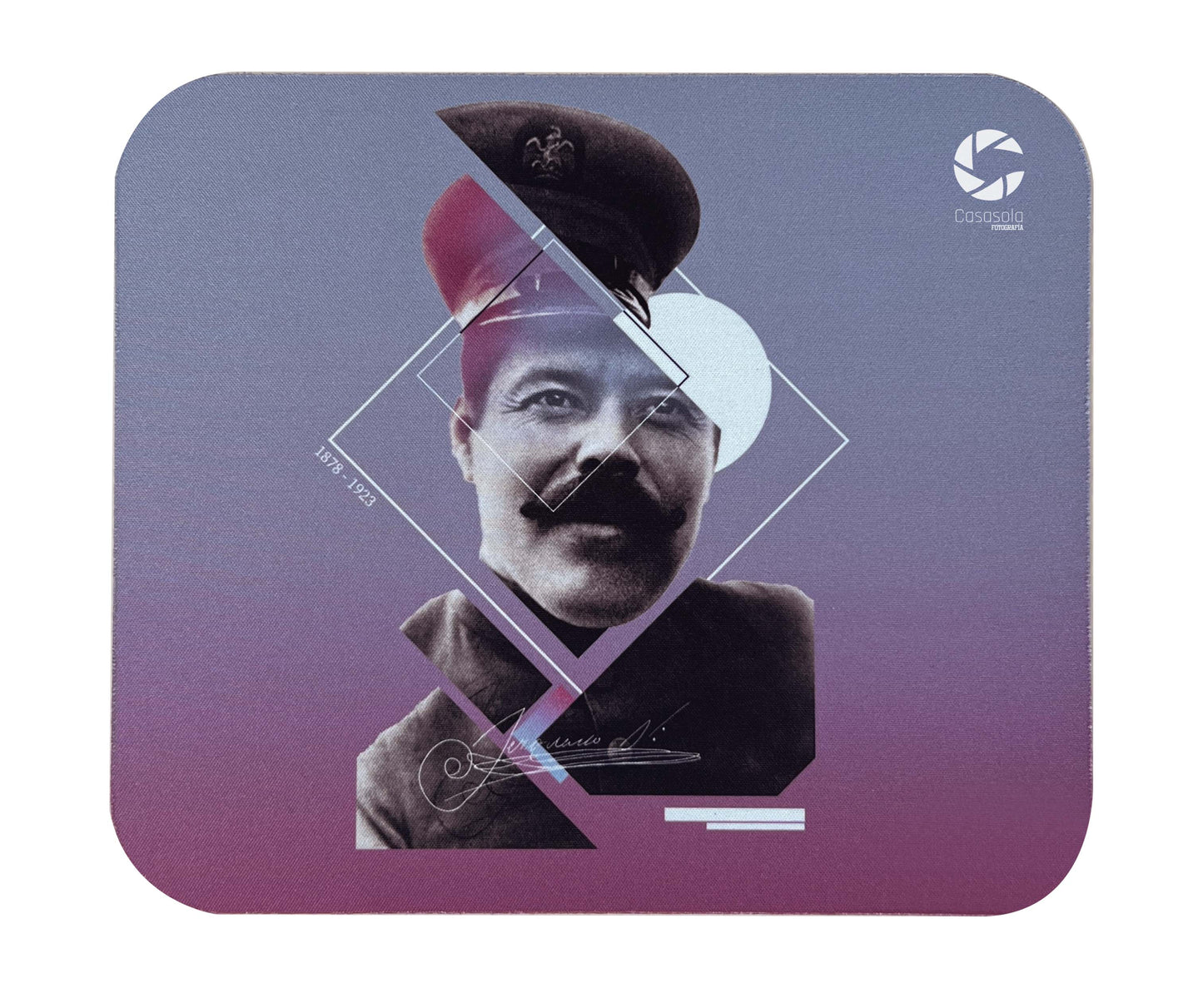 Mouse pad Rango icónico fotografía intervenida Casasola fotografía