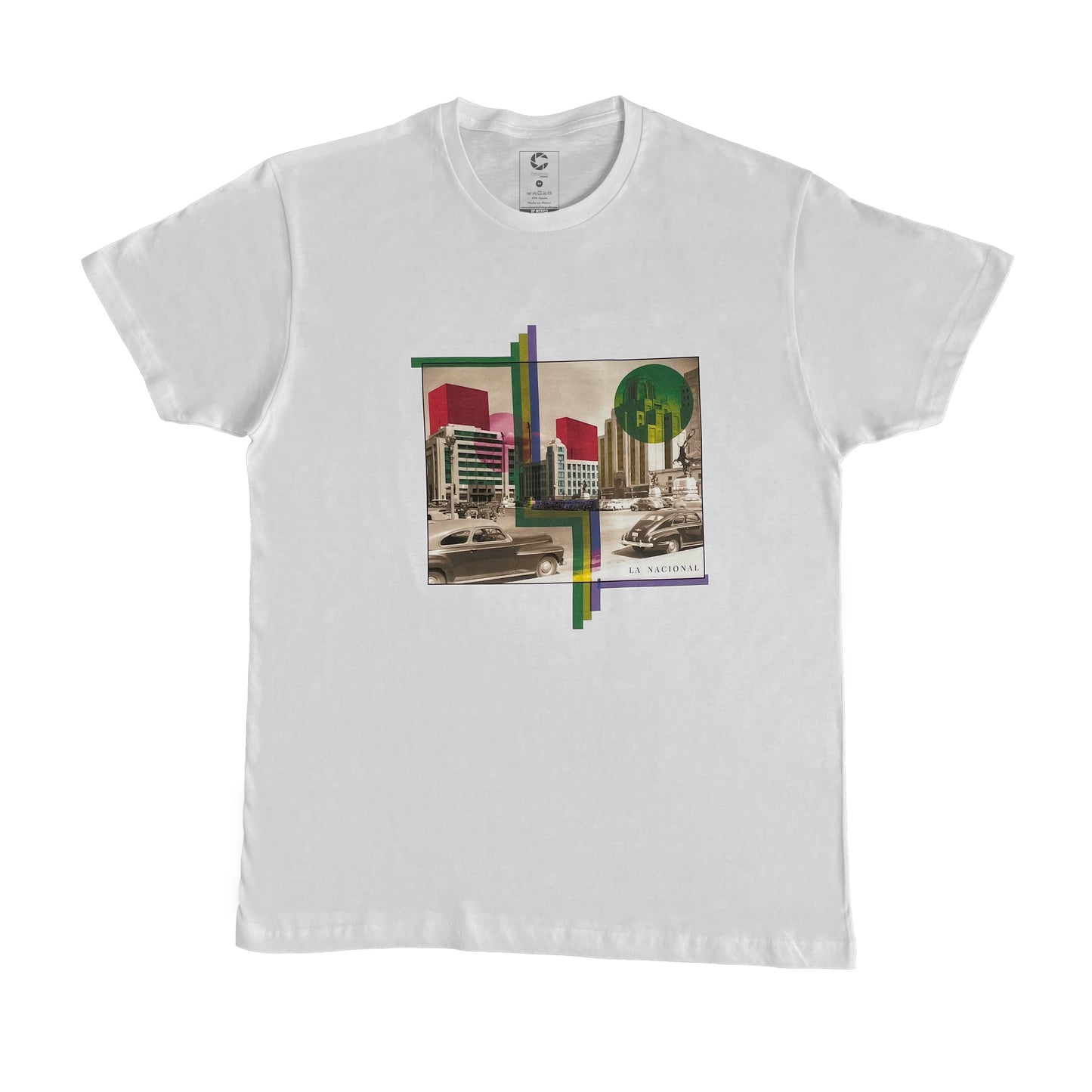 Playera Blanca percepción social fotografía intervenida Casasola fotografía