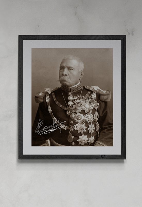 Retrato del Presidente Porfirio Díaz