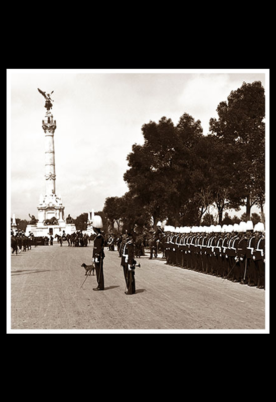 Inauguración del Ángel de la Independencia