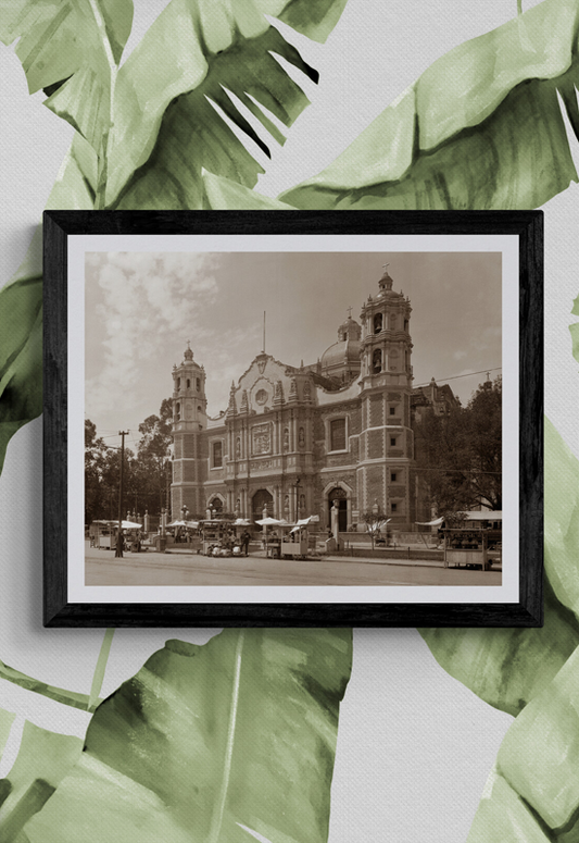 Vista de la Antigua Basílica de Guadalupe