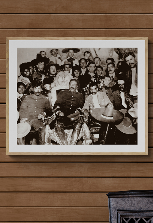 Grales. Francisco Villa y Emiliano Zapata en Palacio Nacional