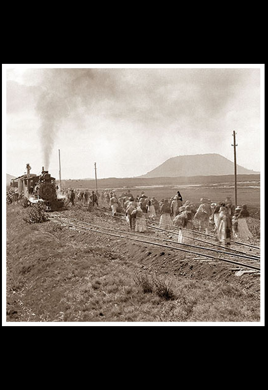 Parada de ferrocarril en Tláhuac