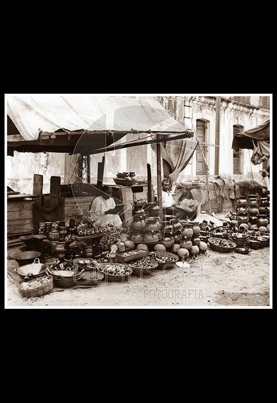 Mercado de cerámica en Valle de Bravo