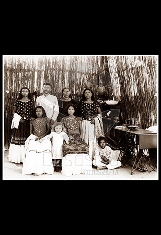 Una familia de Tehuantepec